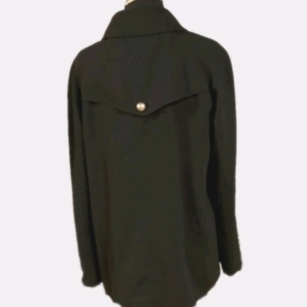 Votre Nom Black Pea Jacket 12/14 - Picture 8 of 11